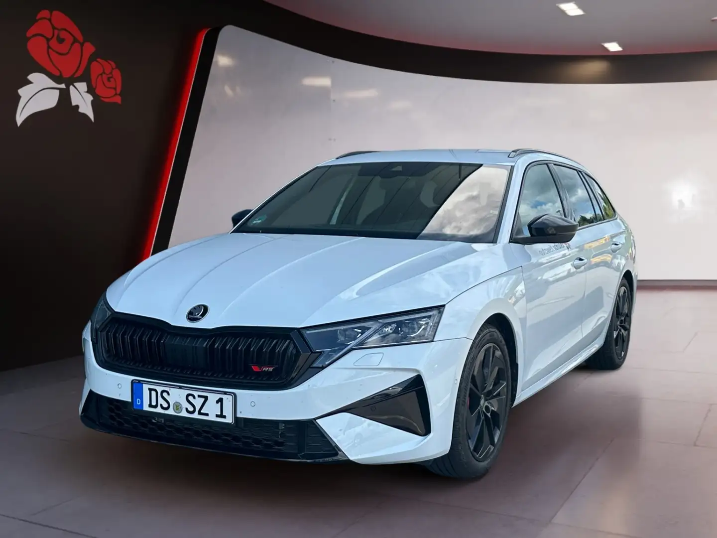 Skoda Octavia Combi 2.0 TSI 265PS, AHK, Canton, Navi Blanc - 2