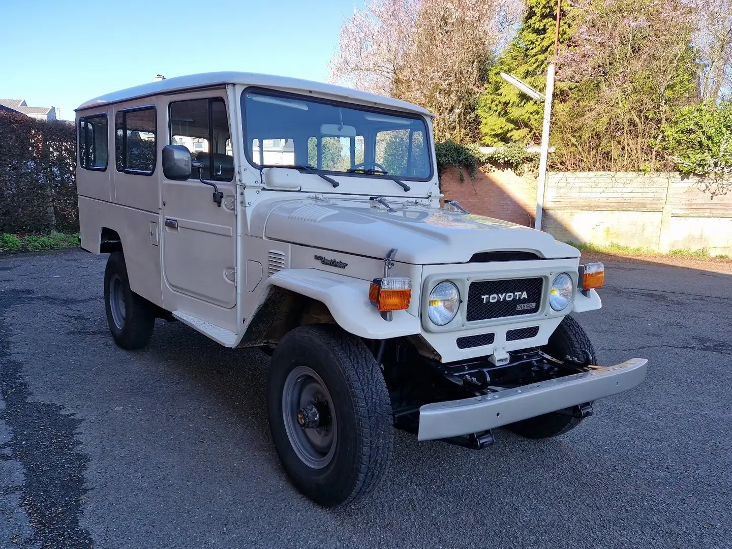 Toyota Land Cruiser bj45 full origine !!! première peinture Blanc - 1