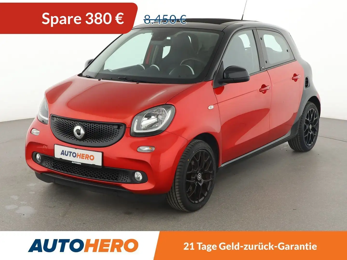 smart forFour 1.0 Basis Prime*TEMPO*SHZ*ALU*KLIMA*SPUR* Rot - 1