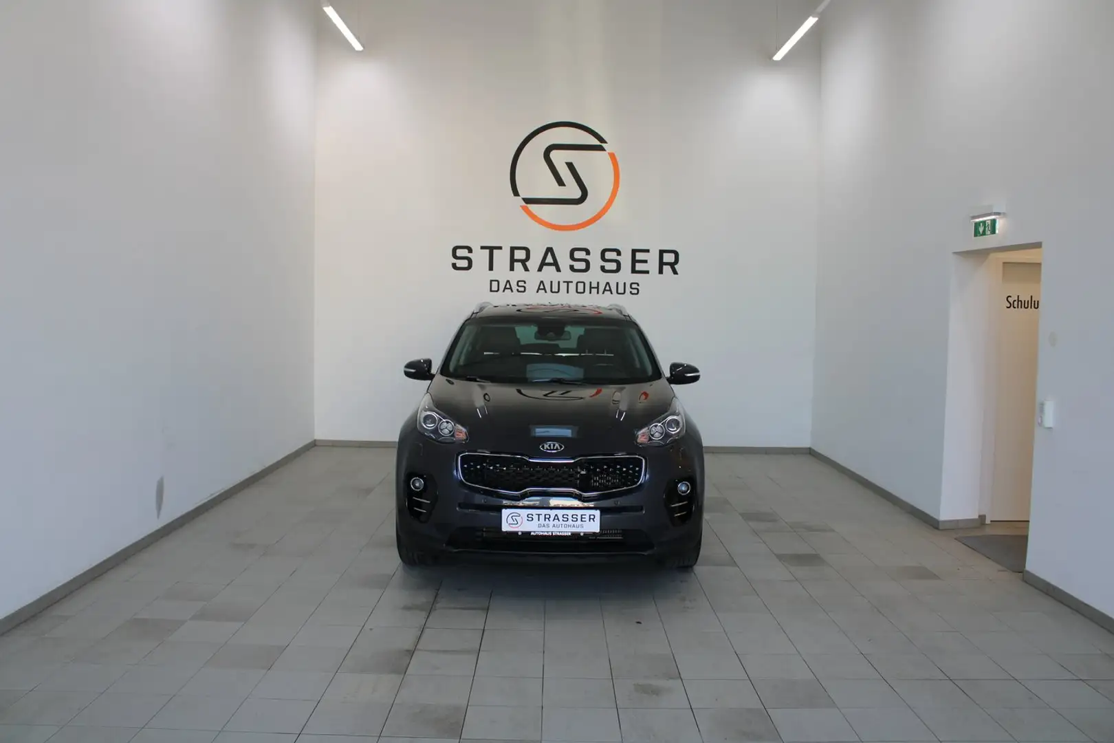 Kia Sportage 2,0 CRDI AWD Gold Aut. Grau - 2