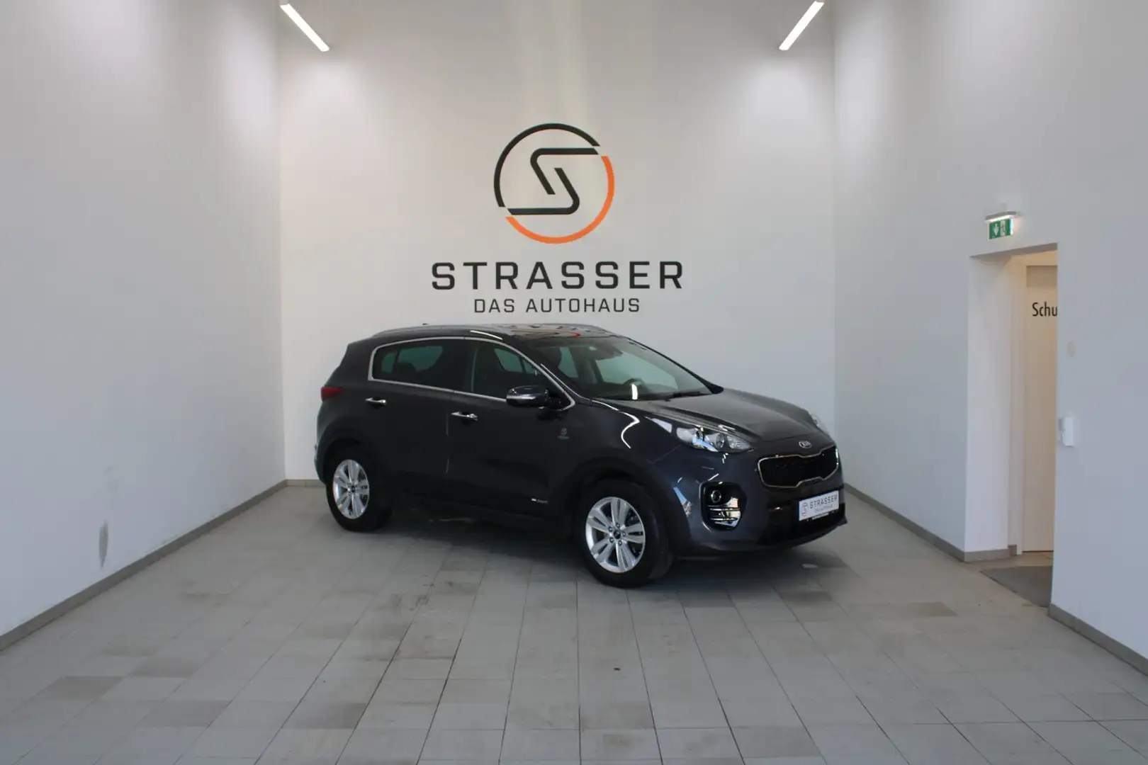 Kia Sportage 2,0 CRDI AWD Gold Aut. Grau - 1