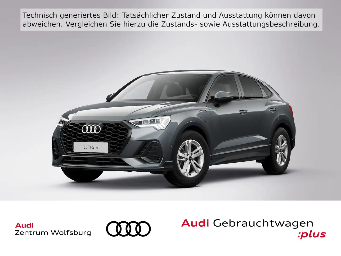 Audi Q3 45 TFSI e S-tronic LED/Navi/Sportsi Grau - 1