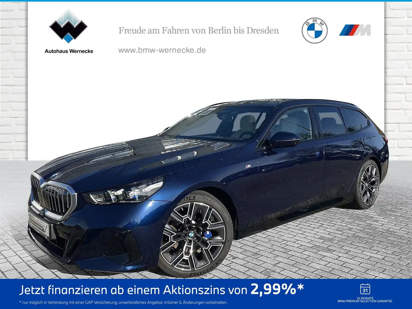 BMW 520 d xDrive Touring M Sportpaket HK HiFi DAB Blau - 1