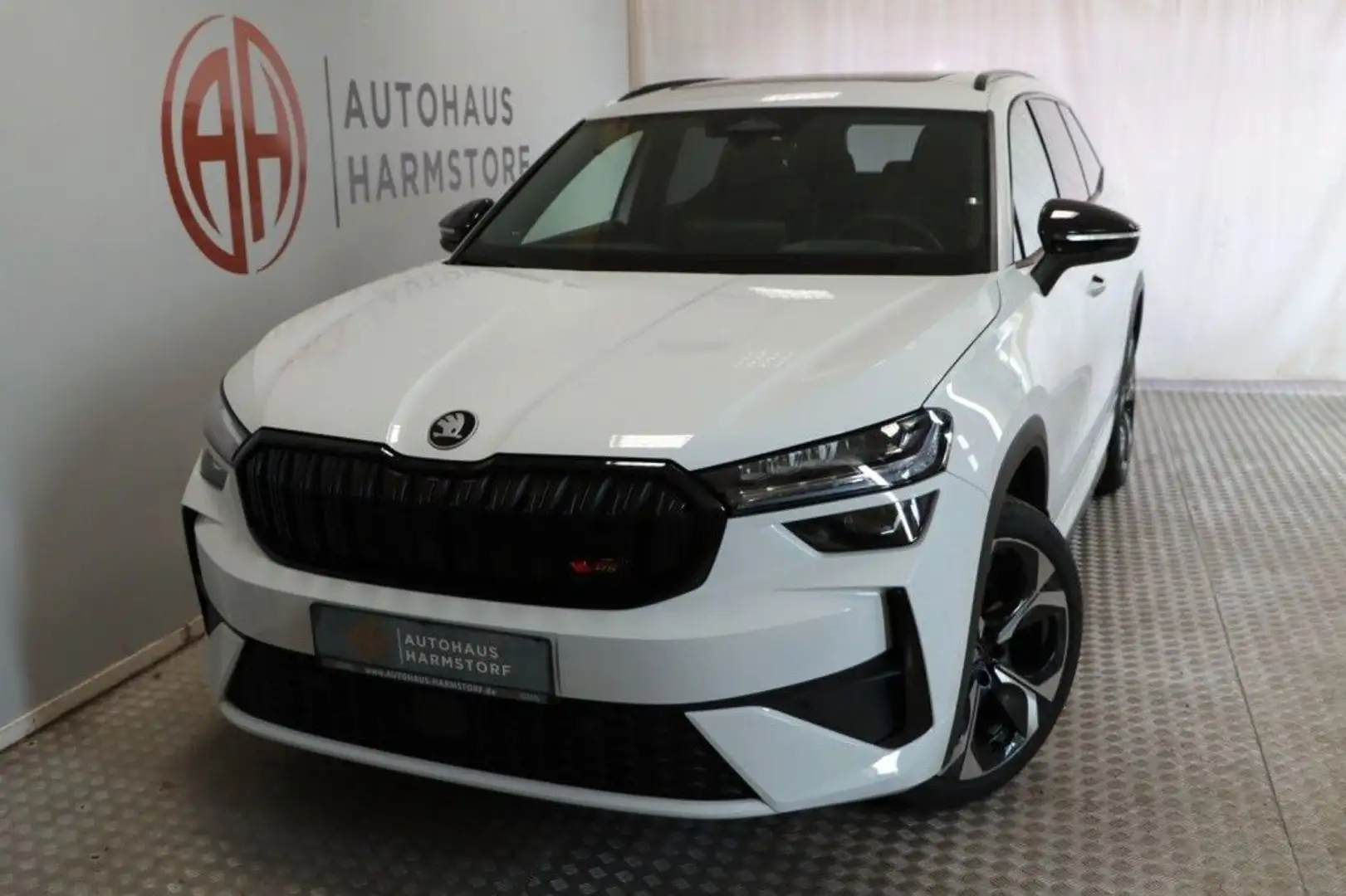 Skoda Kodiaq 2.0 TSI  4x4 RS Pano AHK StHz HeadUp Wit - 1