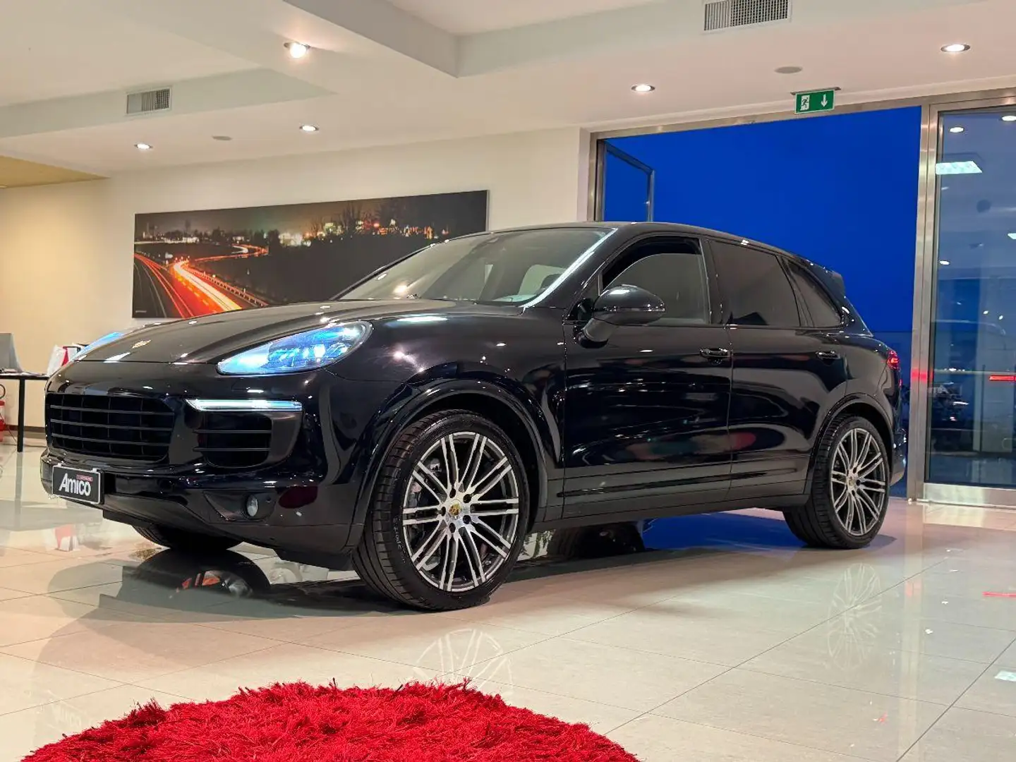 Porsche Cayenne 3.0 Diesel Platinum Edition Cerchi 21 Nero - 2