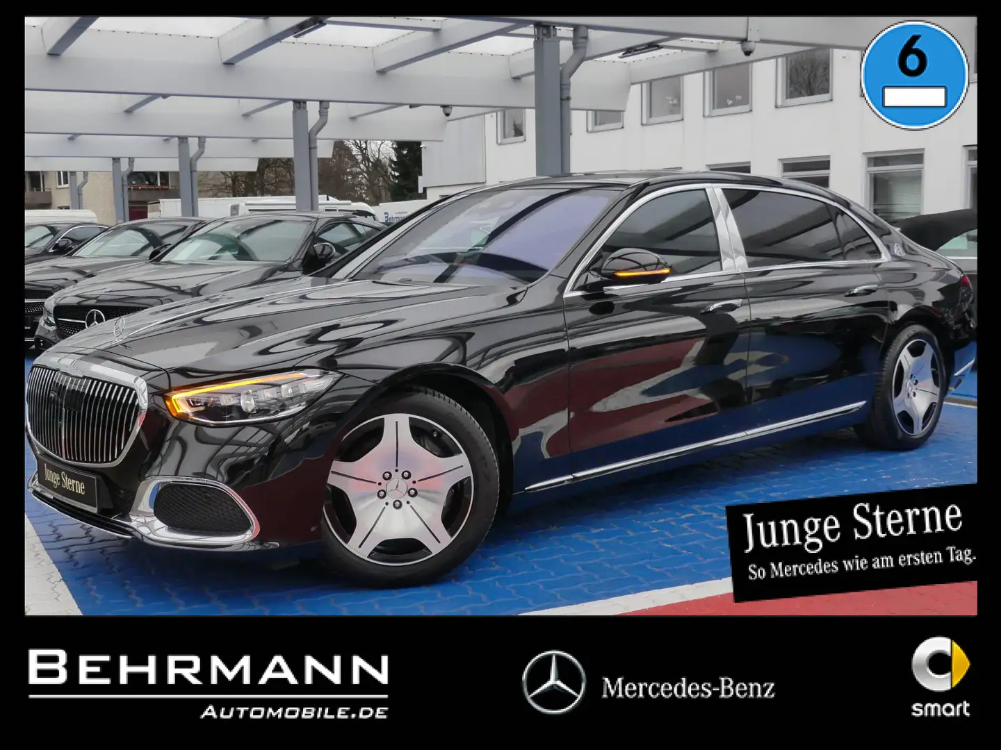 Mercedes-Benz S 580 Maybach S 580 4M +Distronic+360°Kam+Panorama+Std Fekete - 1