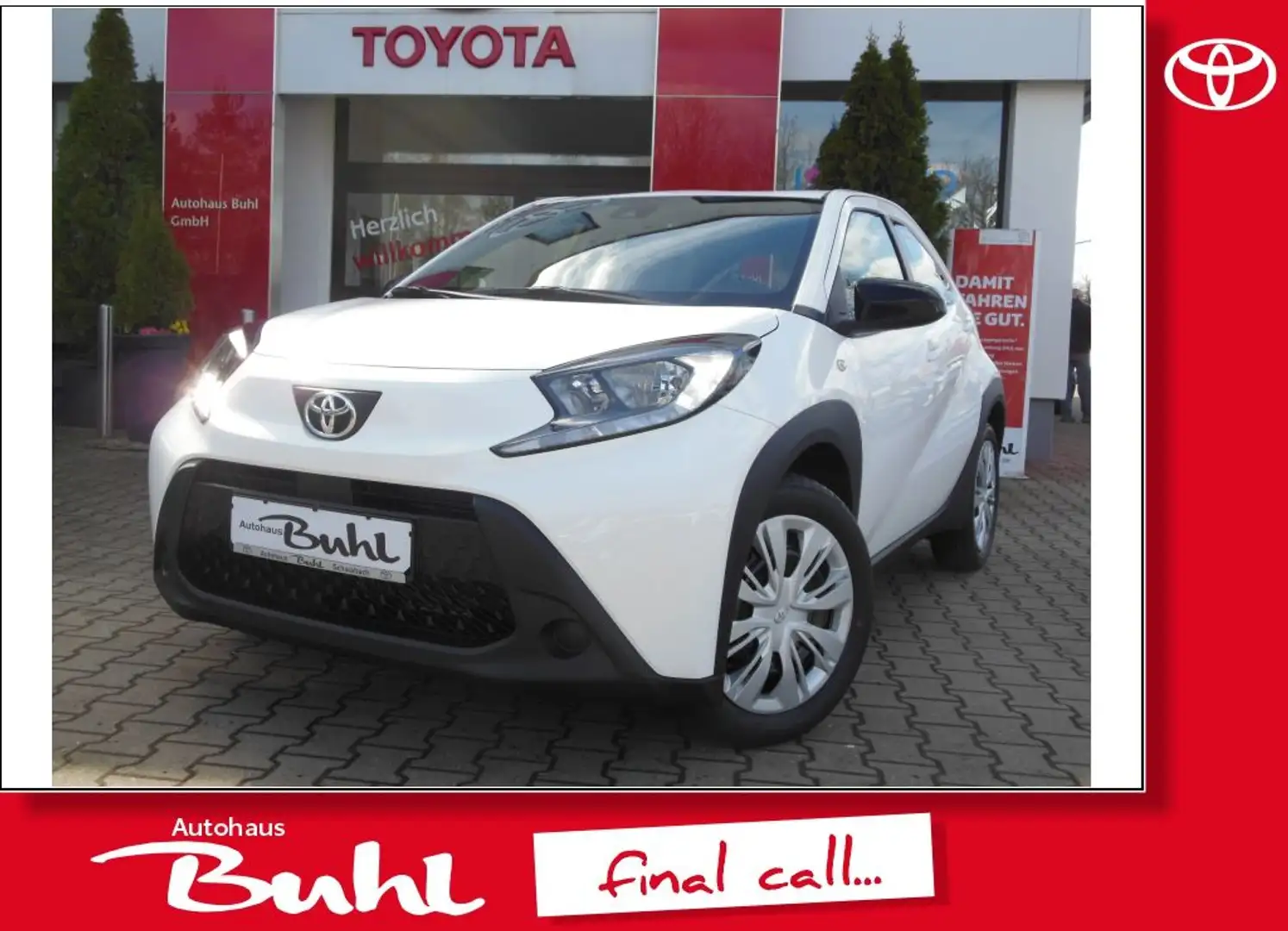 Toyota Aygo X Business Edition m. Sitzheizung Weiß - 1