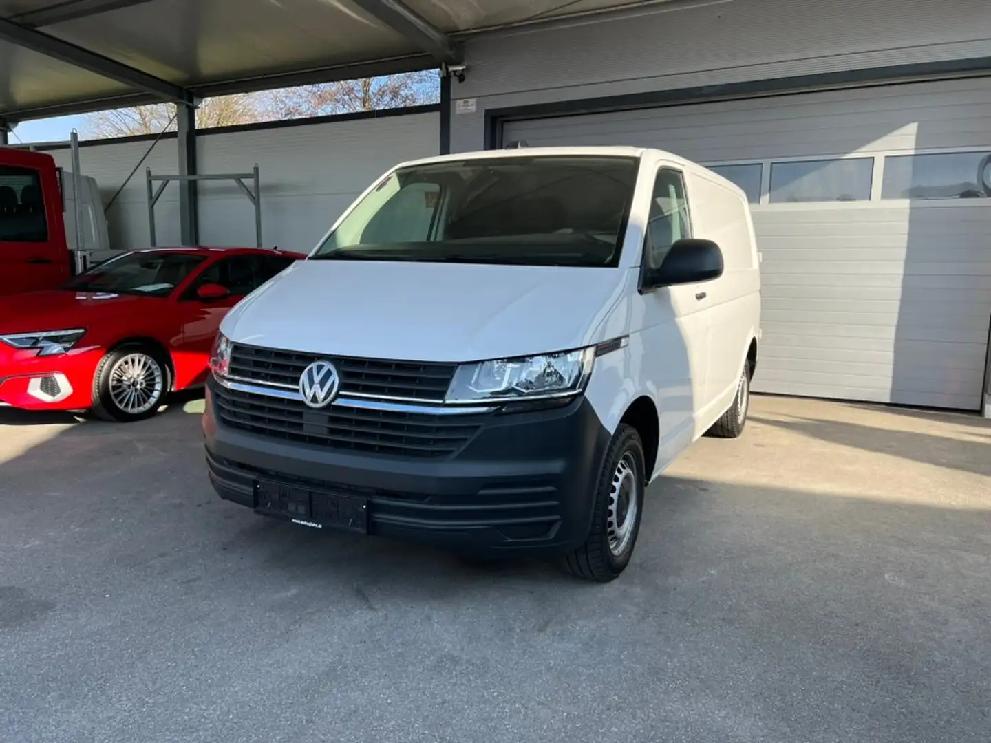 Volkswagen T6.1 Transporter Kastenwagen 2,0 TDI KLIMA/PARKTRONIC/ZGG 3,0t Weiß - 2