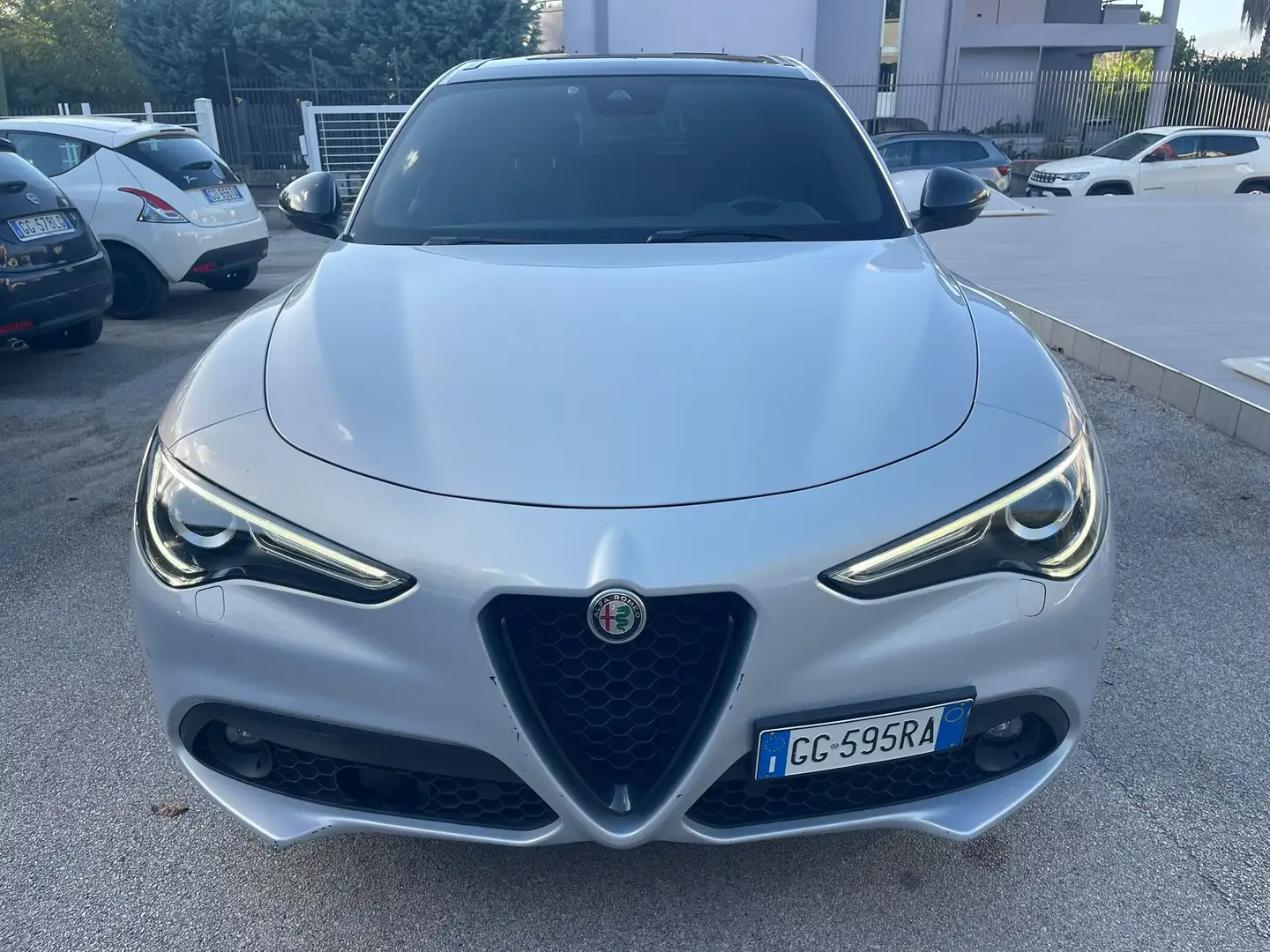 Alfa Romeo Stelvio Stelvio 2.2 t Veloce Ti Q4 210cv auto Grigio - 1