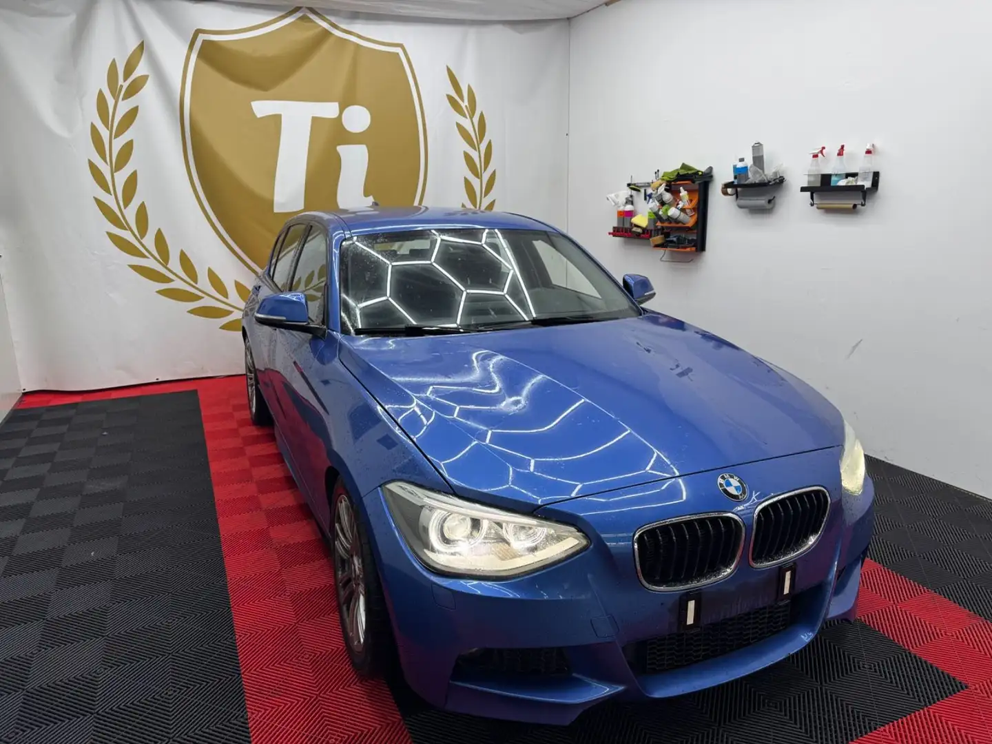 BMW 120 *Baureihe*Lim.*5-trg.*120d*M-PAKET*NAVI* Blau - 2