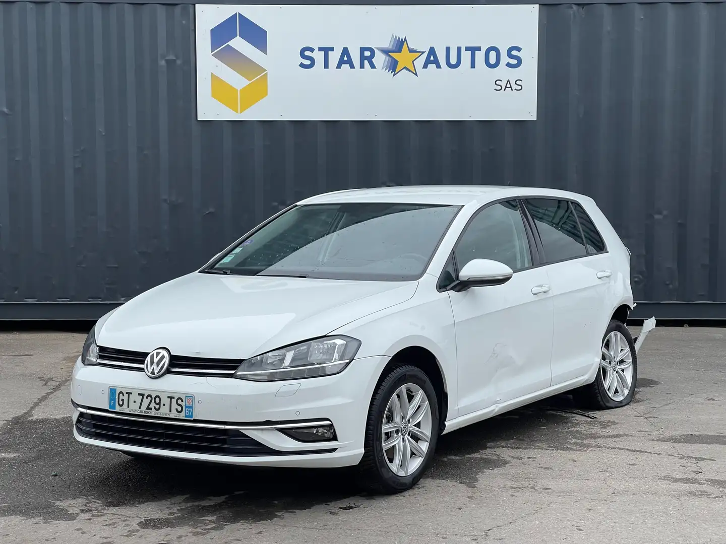 Volkswagen Golf 1.4 TSI 125 BlueMotion Technology Confortline Blanc - 1