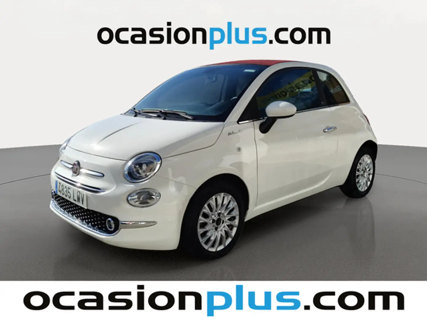 Fiat 500C 1.0 Hybrid Dolcevita 52kW Blanc - 2