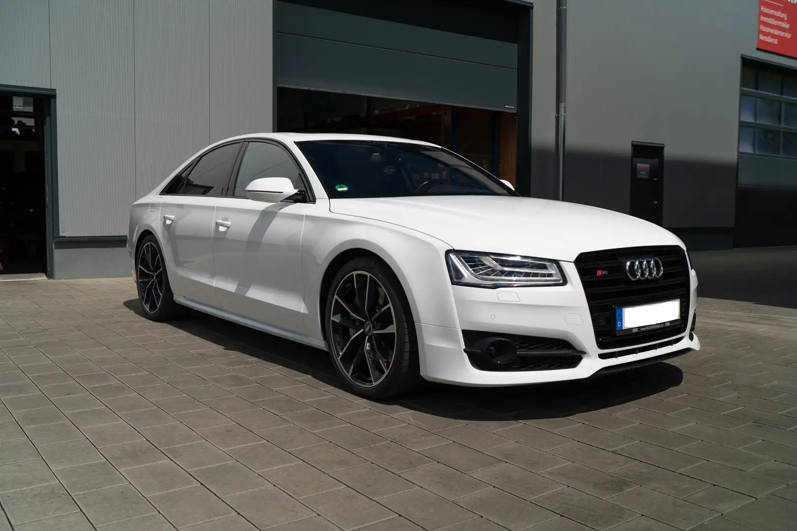 Audi S8 S8 Plus Weiß - 1