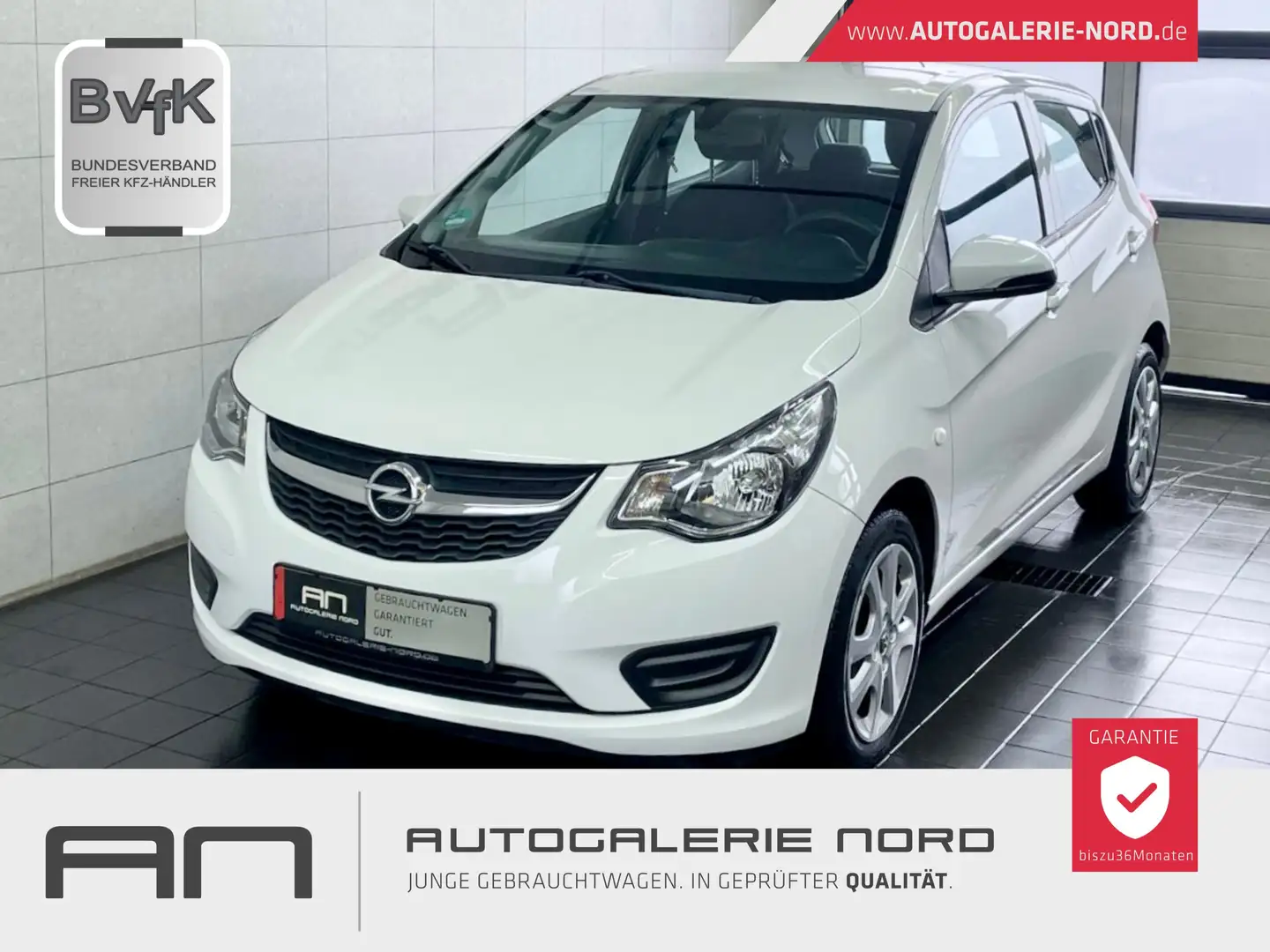 Opel Karl Edition Start/Stop Audiosystem R300+Klima Weiß - 1