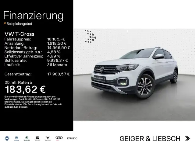 Volkswagen T-Cross Life 1.0 l TSI United Navi+lane/front
