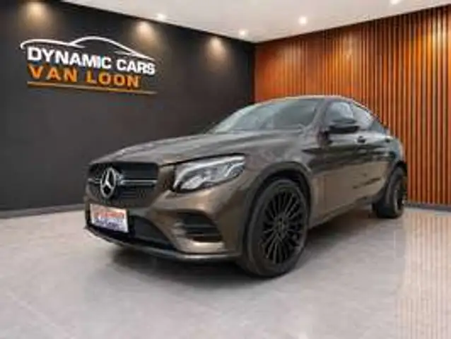 Mercedes-Benz GLC 220 4Matic 170Pk Coupe AMG-line G9tronic Cruise Navi Pdc Camera Leder 21 Inch Alu velgen Trekhaak Veel Opties Topstaat!!!!!!
