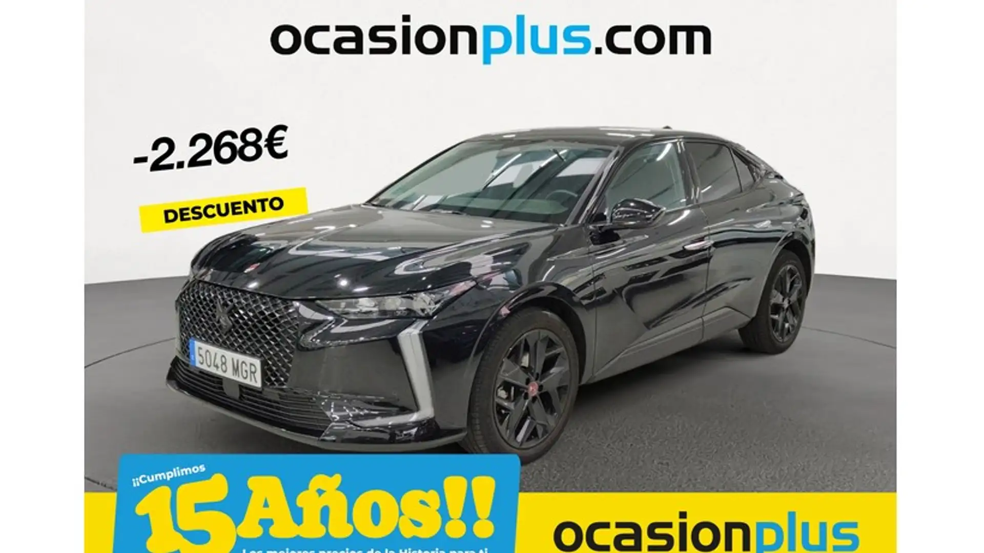 DS Automobiles DS 4 BlueHDi Performance Line Aut. 130 Zwart - 1