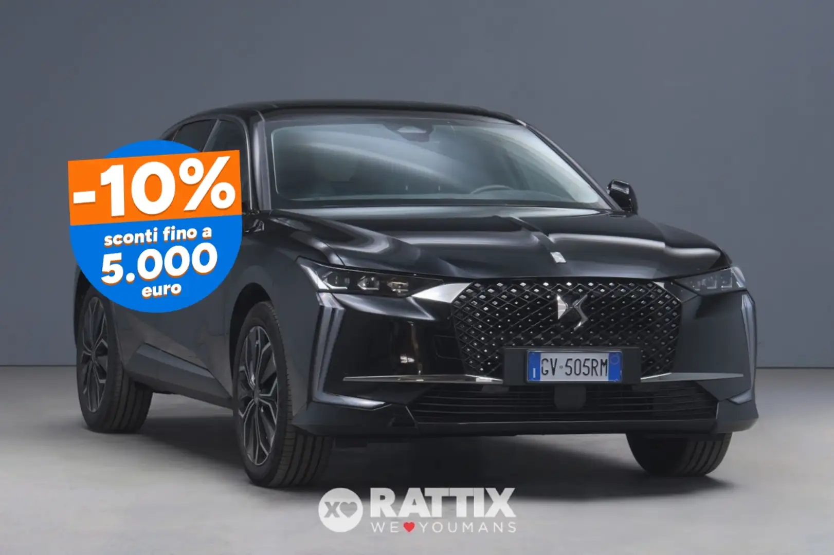 DS Automobiles DS 4 1.5 BlueHDI 130CV Opera Auto + tetto apribile Zwart - 1