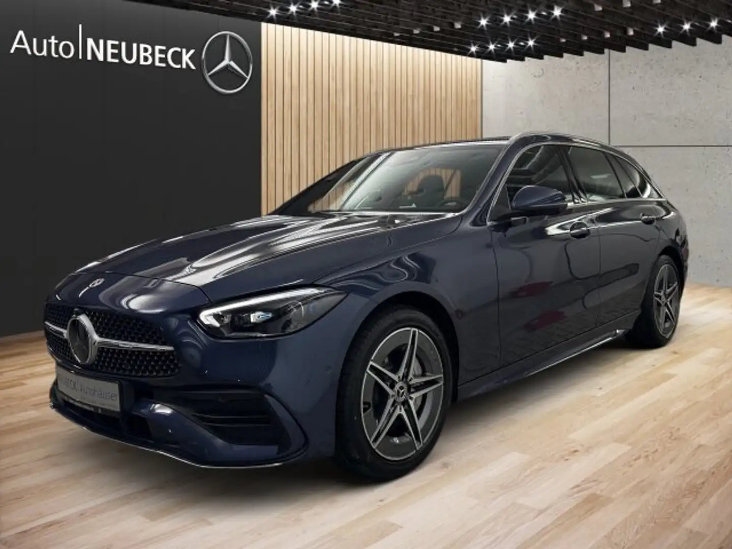Mercedes-Benz C 300 C 300 d T-Modell AMG Line/Premium/Distronic/HUD/ Blau - 1