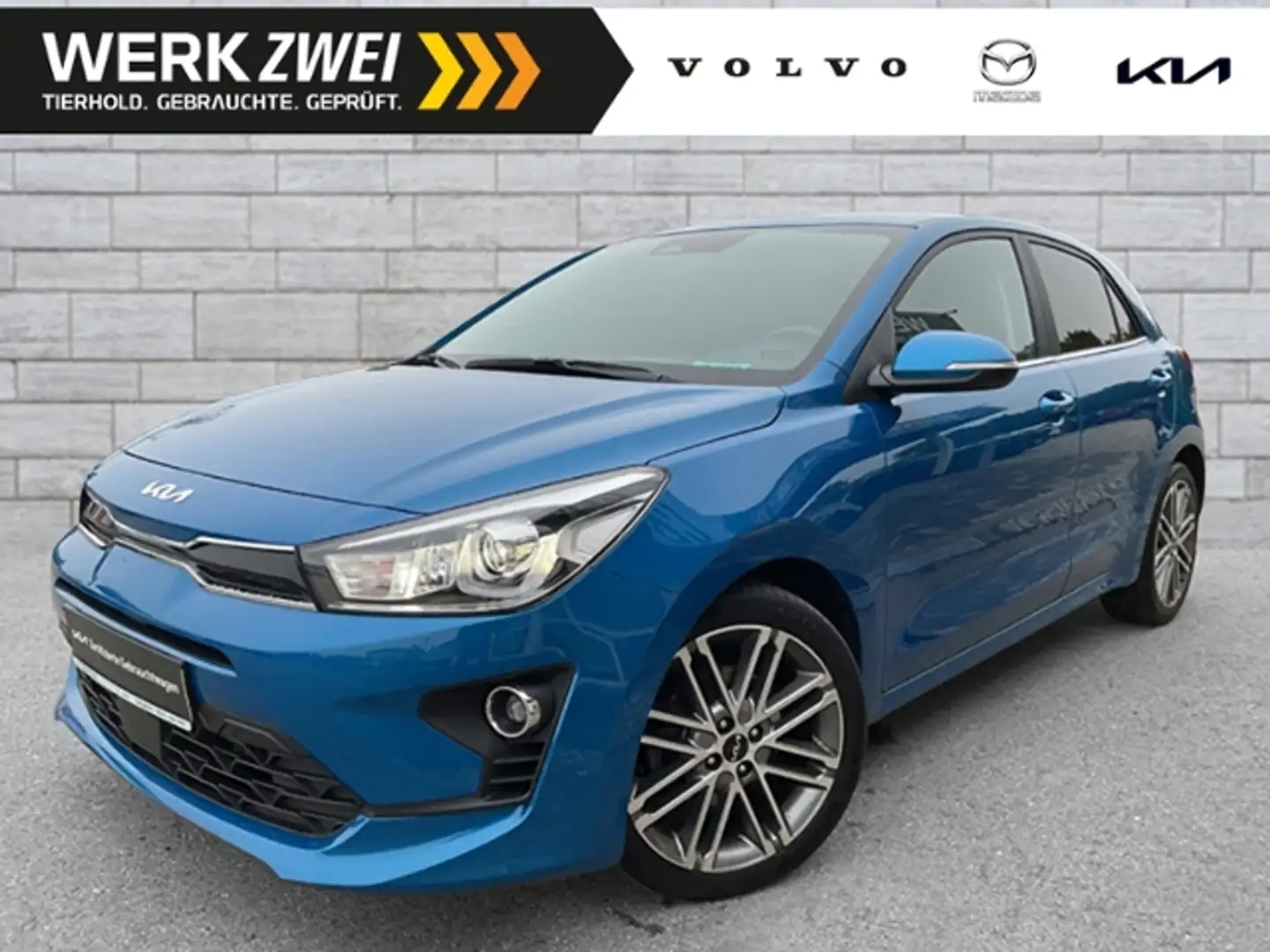 Kia Rio 1,0 Spirit NAVI Kamera BLIS LED Azul - 1