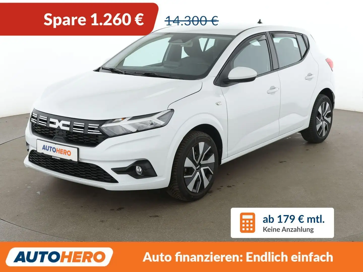 Dacia Sandero 1.0 TCe Expression*TEMPOMAT*PDC*AHK*BT* Blanco - 1