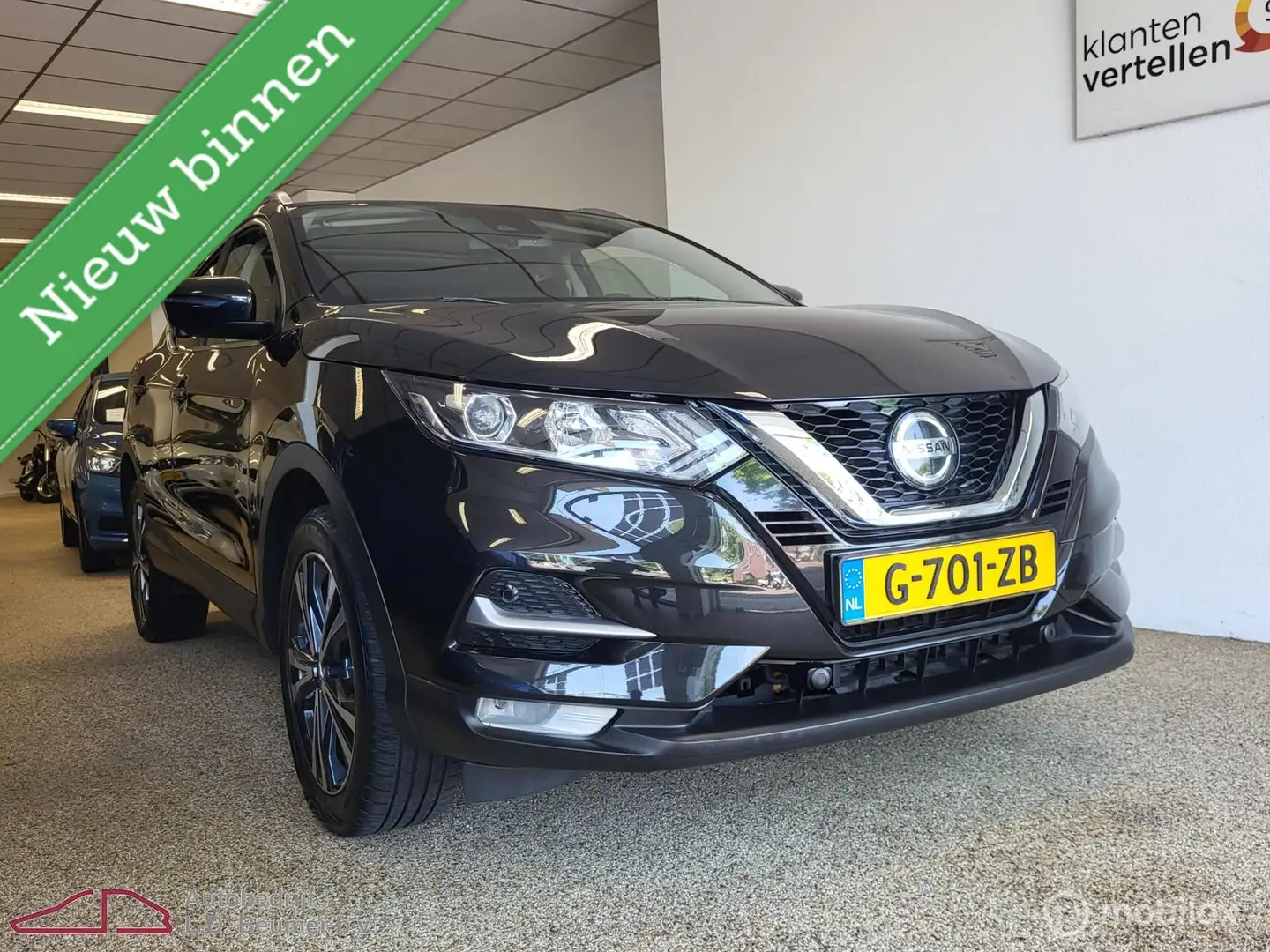 Nissan Qashqai 1.3 DIG-T N-Connecta *NL, 1e EIG, PANO, RIJKLAARPR Noir - 2