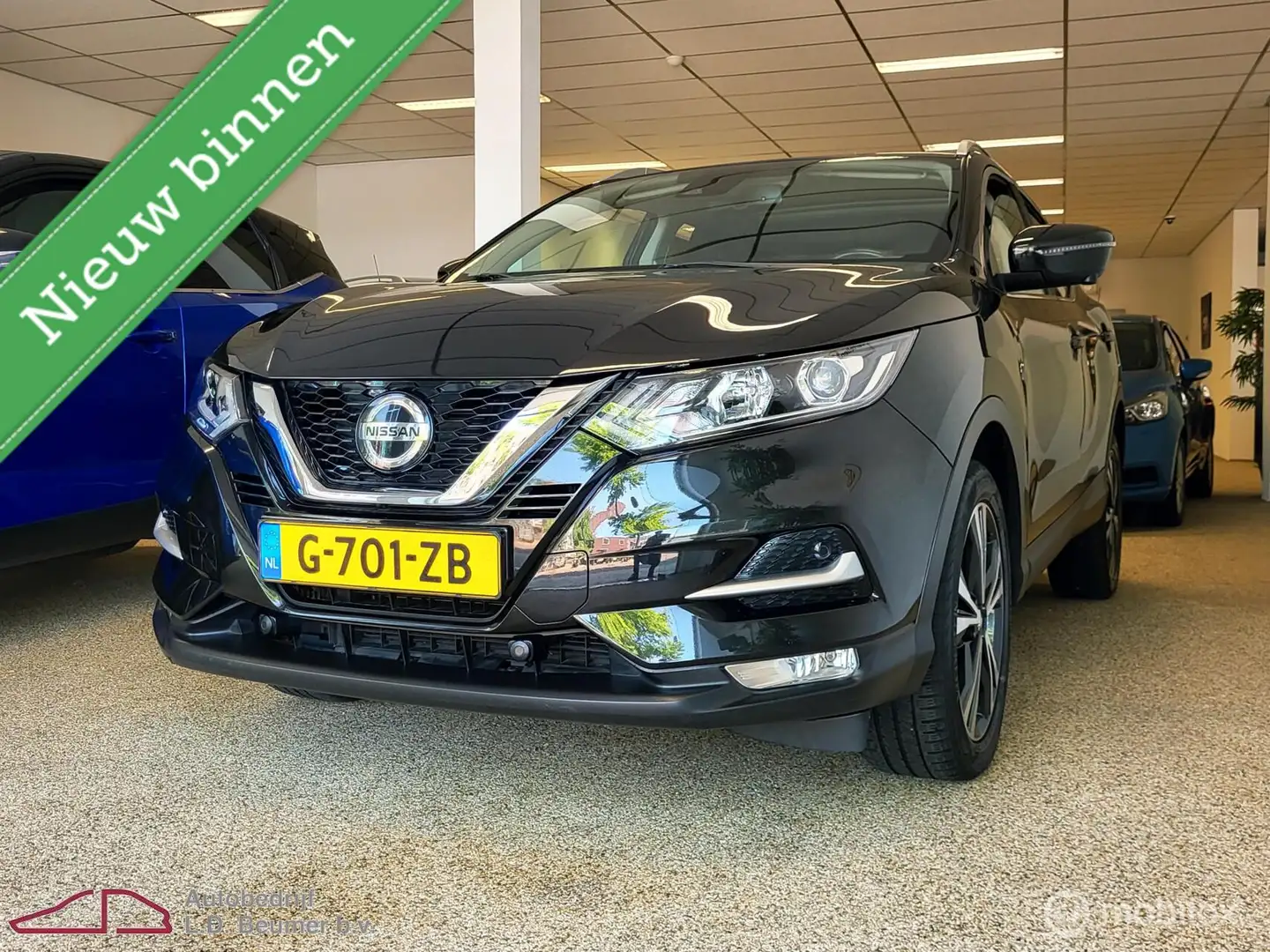 Nissan Qashqai 1.3 DIG-T N-Connecta *NL, 1e EIG, PANO, RIJKLAARPR Noir - 1