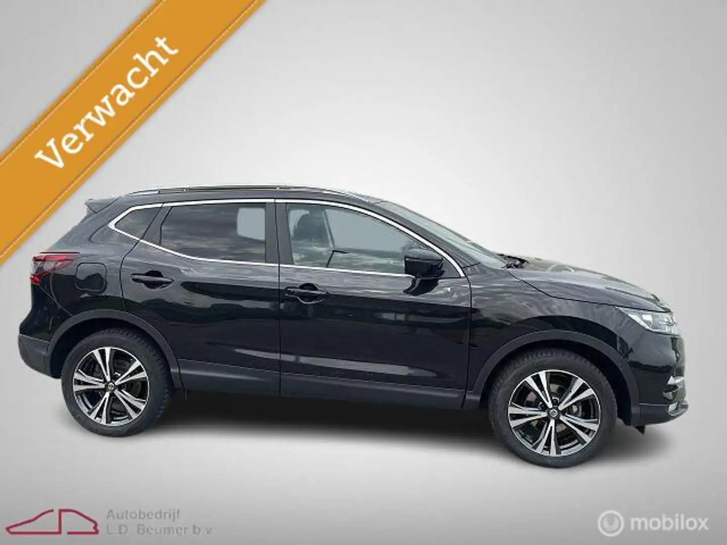 Nissan Qashqai 1.3 DIG-T N-Connecta *NL, 1e EIG, PANO, RIJKLAARPR Noir - 2