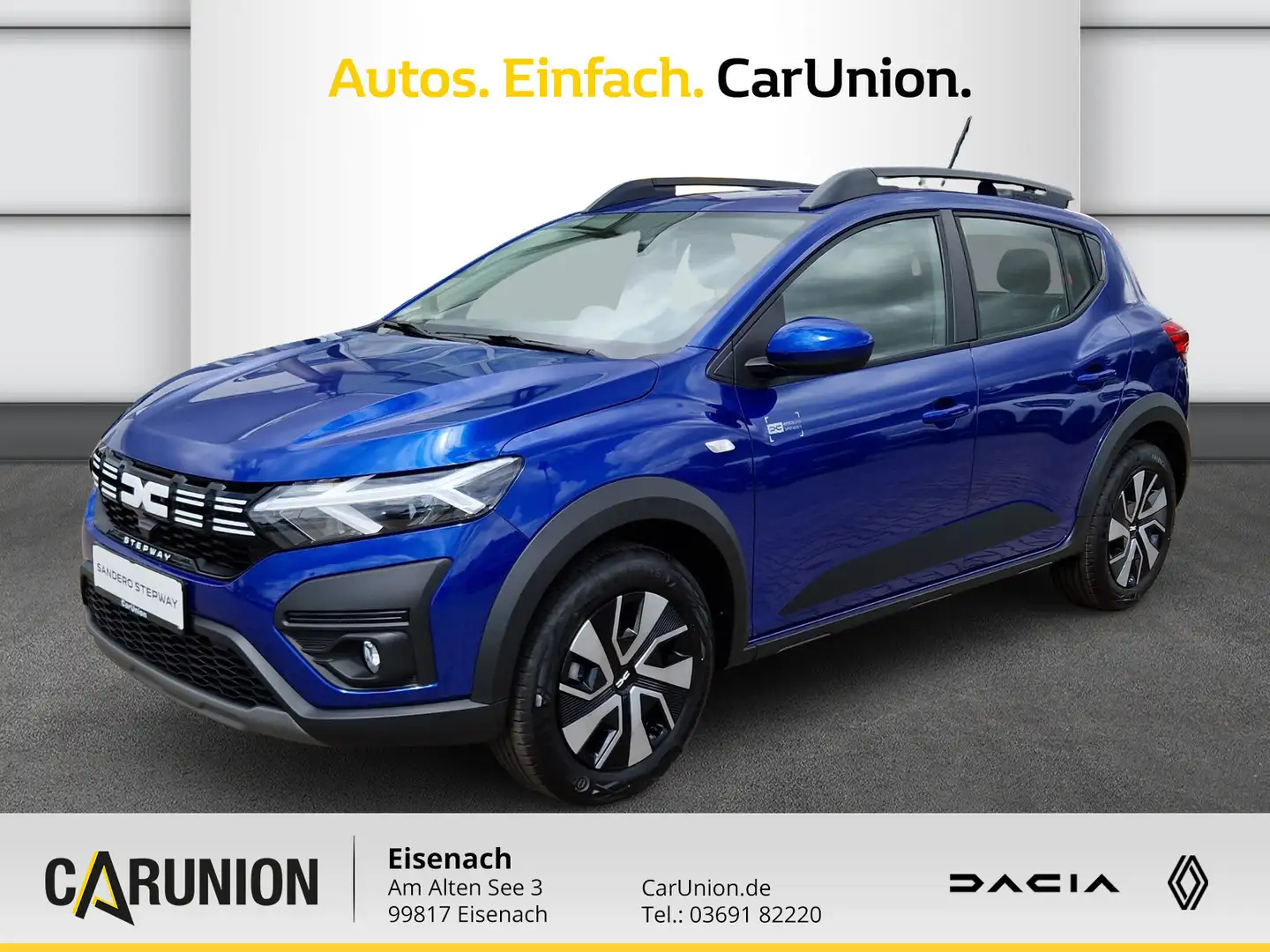 Dacia Sandero Stepway Expression ECO-G 100 Blauw - 1