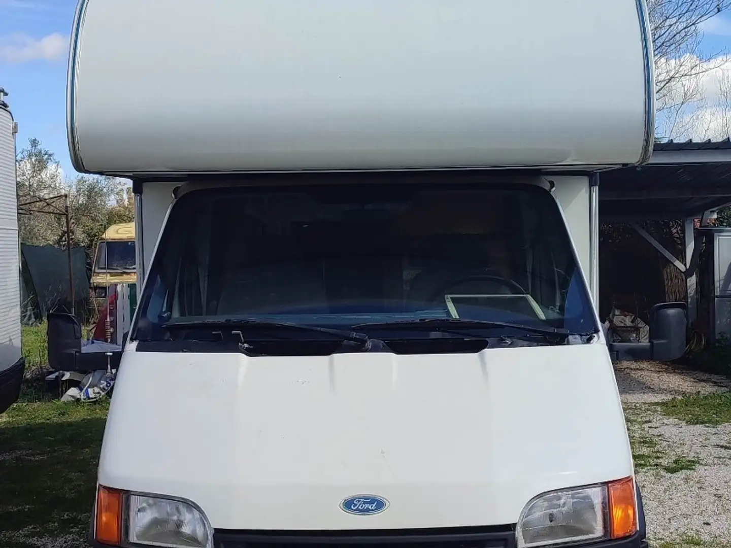 Ford Scorpio transit Blanc - 1