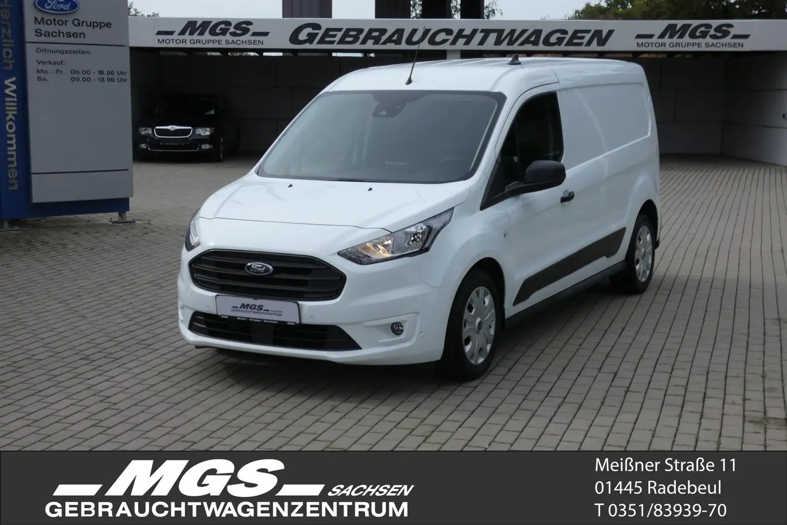 Ford Transit Connect 1.5 L2 "Trend" #KAM #NAVI #DAB #PDC Weiß - 1