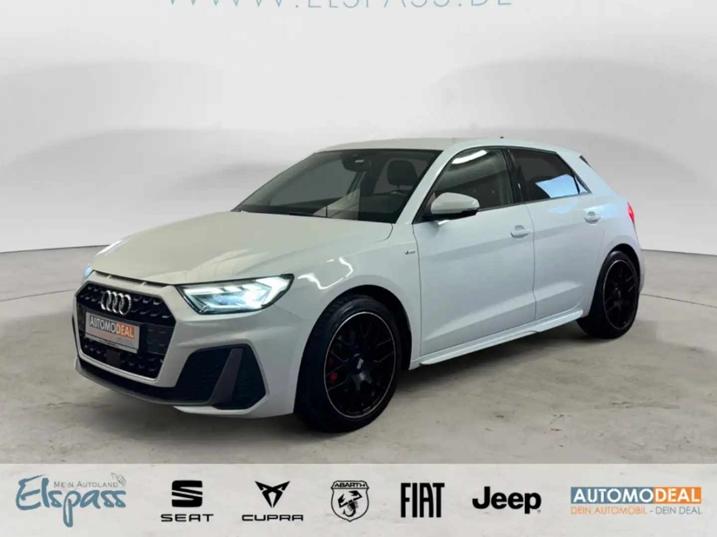 Audi A1 Sportback S-line AUTOMATIK NAV LED DIG-DISPLAY SIT White - 1