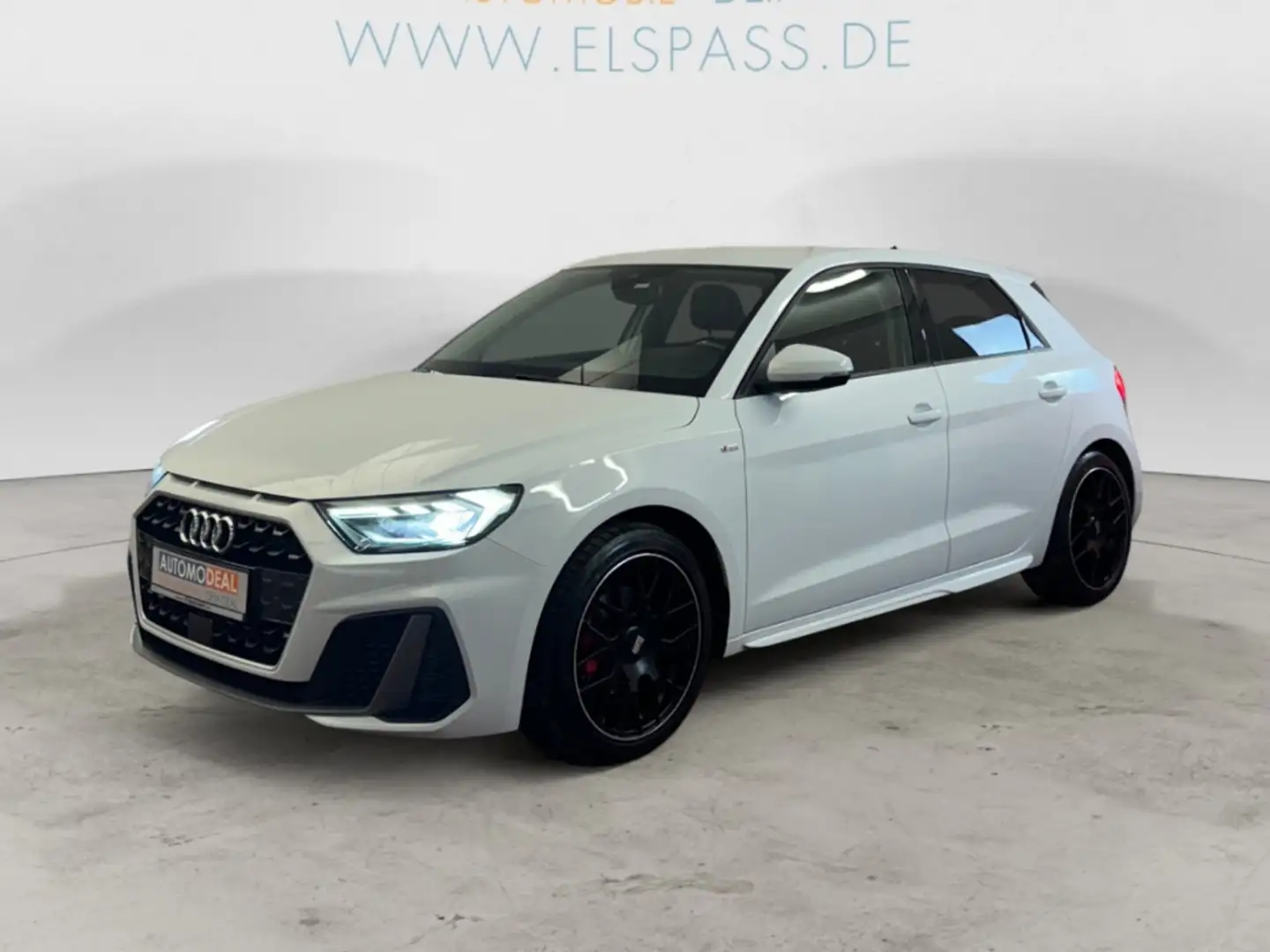 Audi A1 Sportback S-line AUTOMATIK NAV LED DIG-DISPLAY SIT White - 2