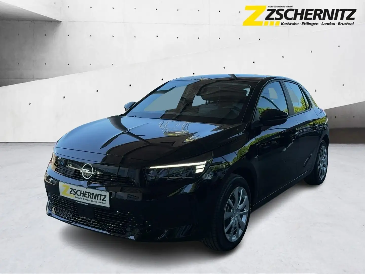 Opel Corsa-e F Edition LED KlimaA SpurH Bluetooth Schwarz - 2