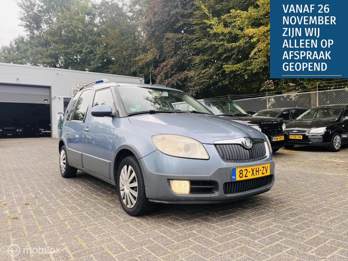 Skoda Roomster 1.4-16V Scout Airco / Cruise / Trekhaak Blau - 2