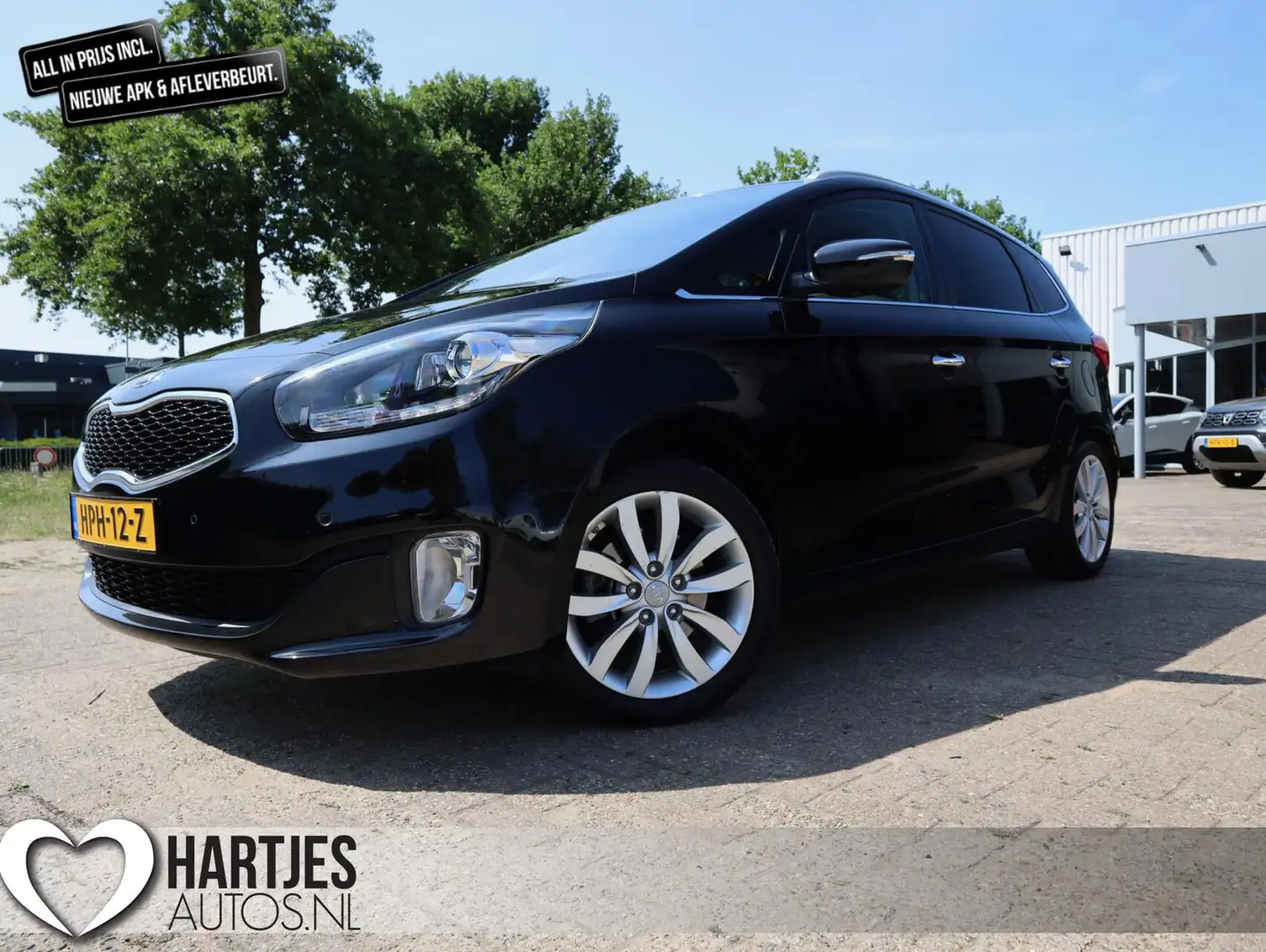 Kia Carens 1.6 GDi ComfortLine (Vol-Opties!) 1e eigenaar Zwart - 1
