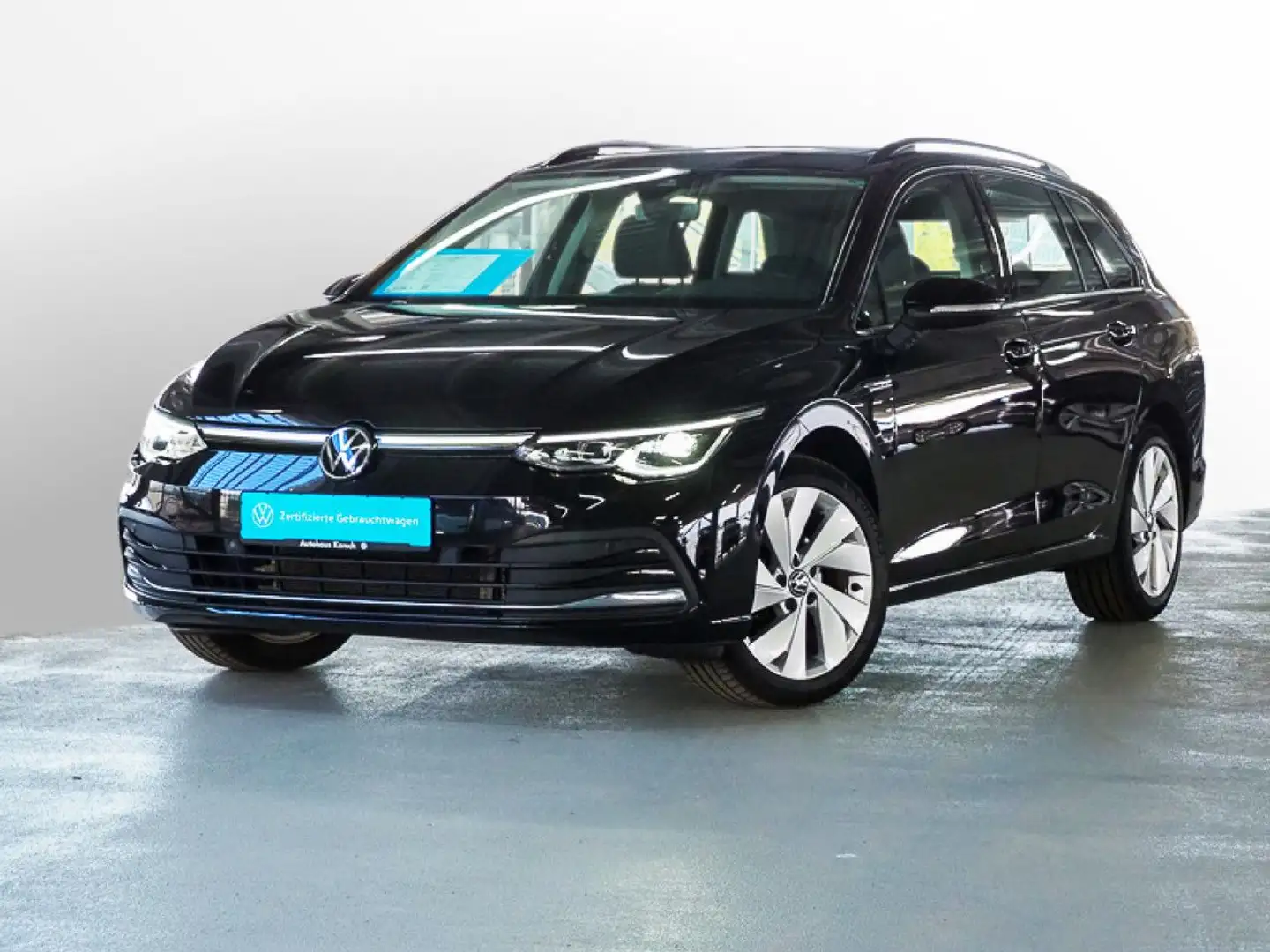 Volkswagen Golf Variant Golf VIII Variant 1.5 eTSI DSG Style AHK, NAVI, Schwarz - 2