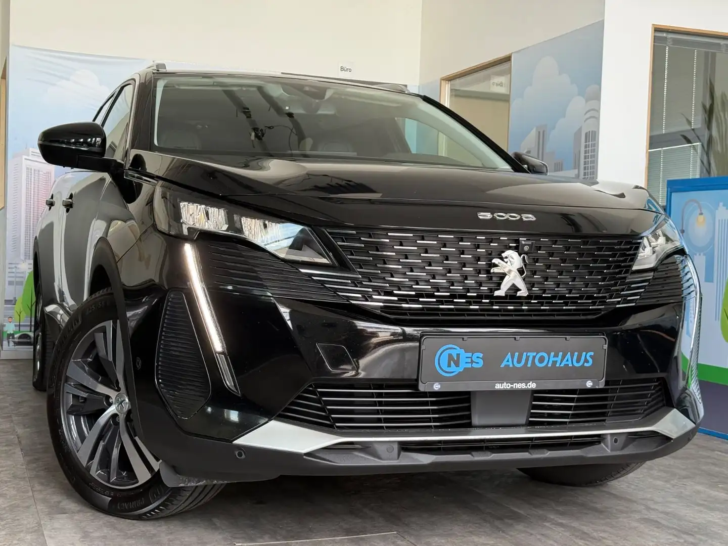 Peugeot 5008 1.5D 130*VOLL LEDER*ALLURE*360*KEY*7 SITZER Noir - 2