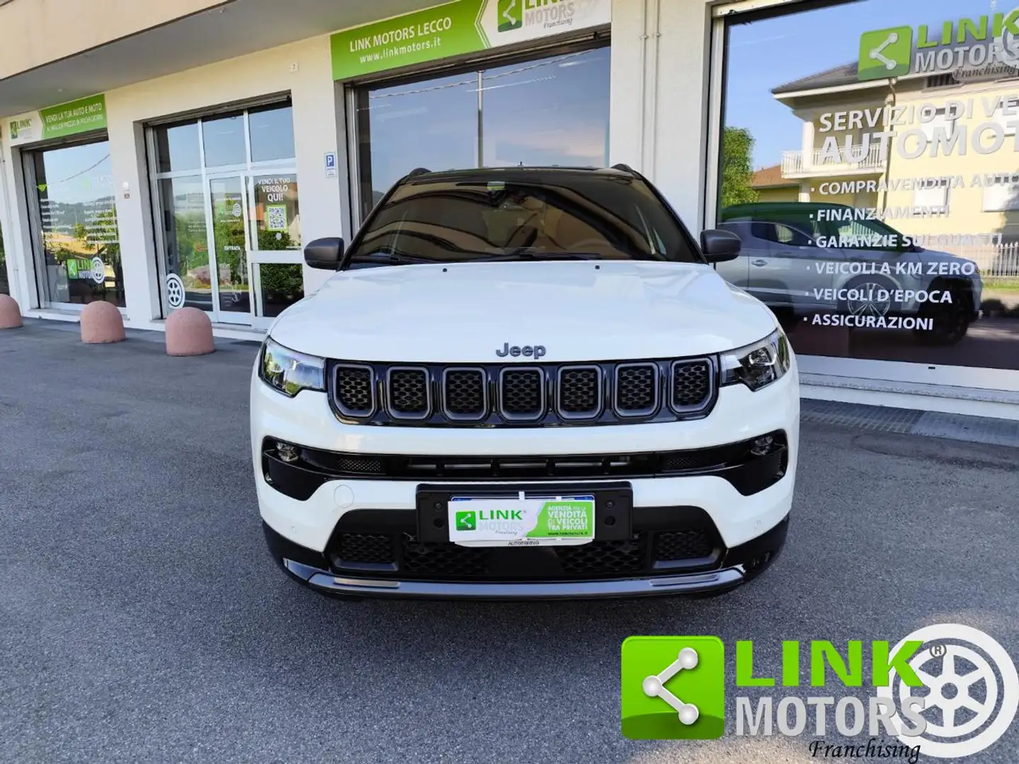 Jeep Compass 1.3 Turbo T4 150 CV aut. 2WD 80° Anniv. GAR.INCL Bianco - 2
