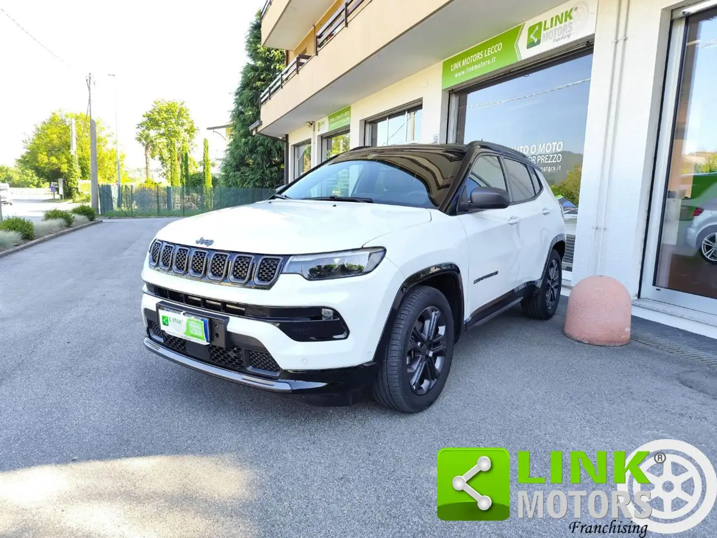 Jeep Compass 1.3 Turbo T4 150 CV aut. 2WD 80° Anniv. GAR.INCL Bianco - 1