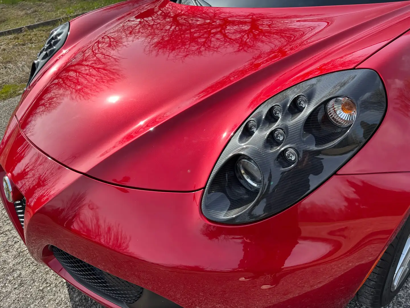 Alfa Romeo 4C rosso corsa km 14.500 - 2