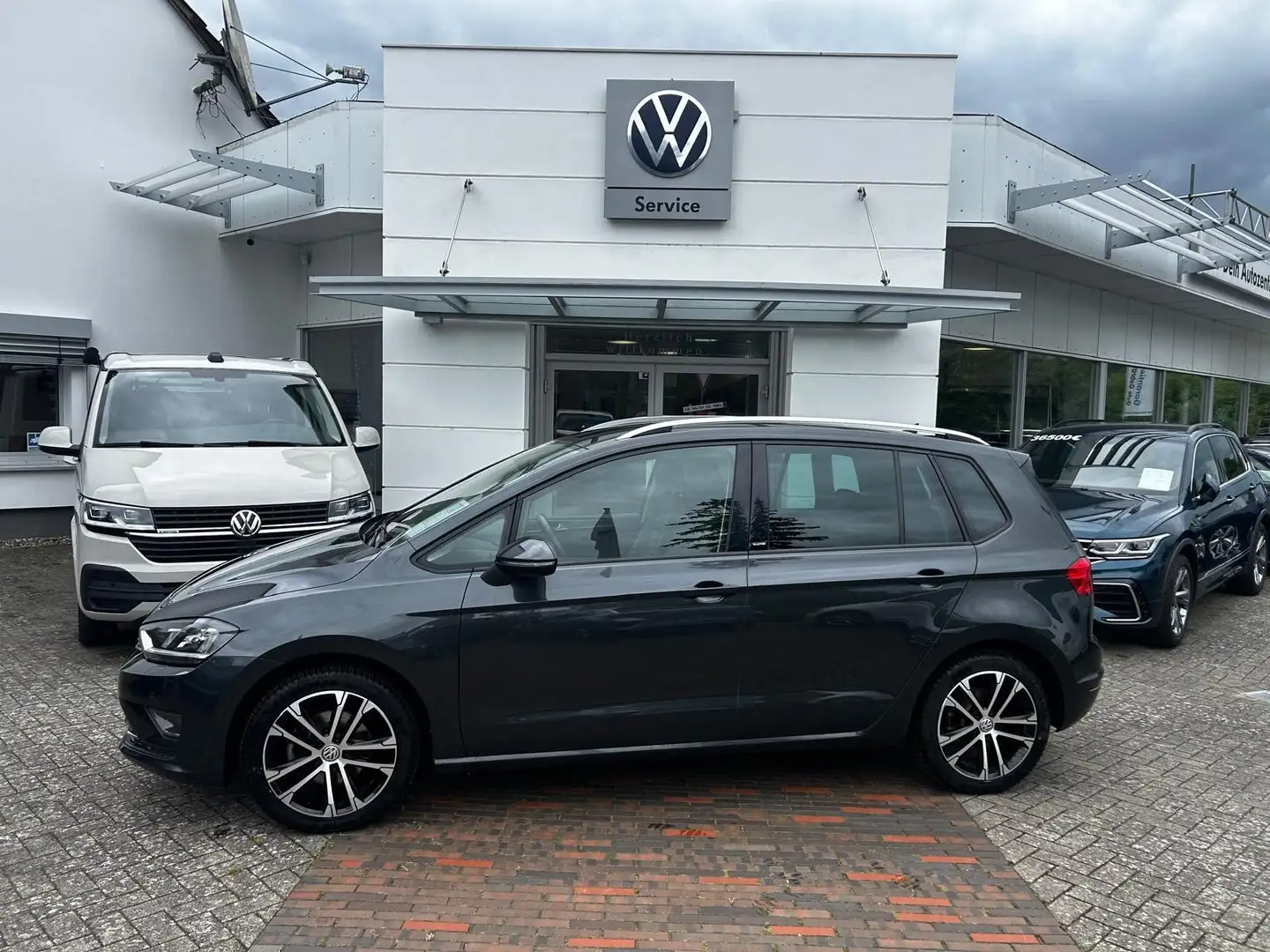 Volkswagen Golf Sportsvan 1.4 TSI Allstar 6-Gang Gris - 2