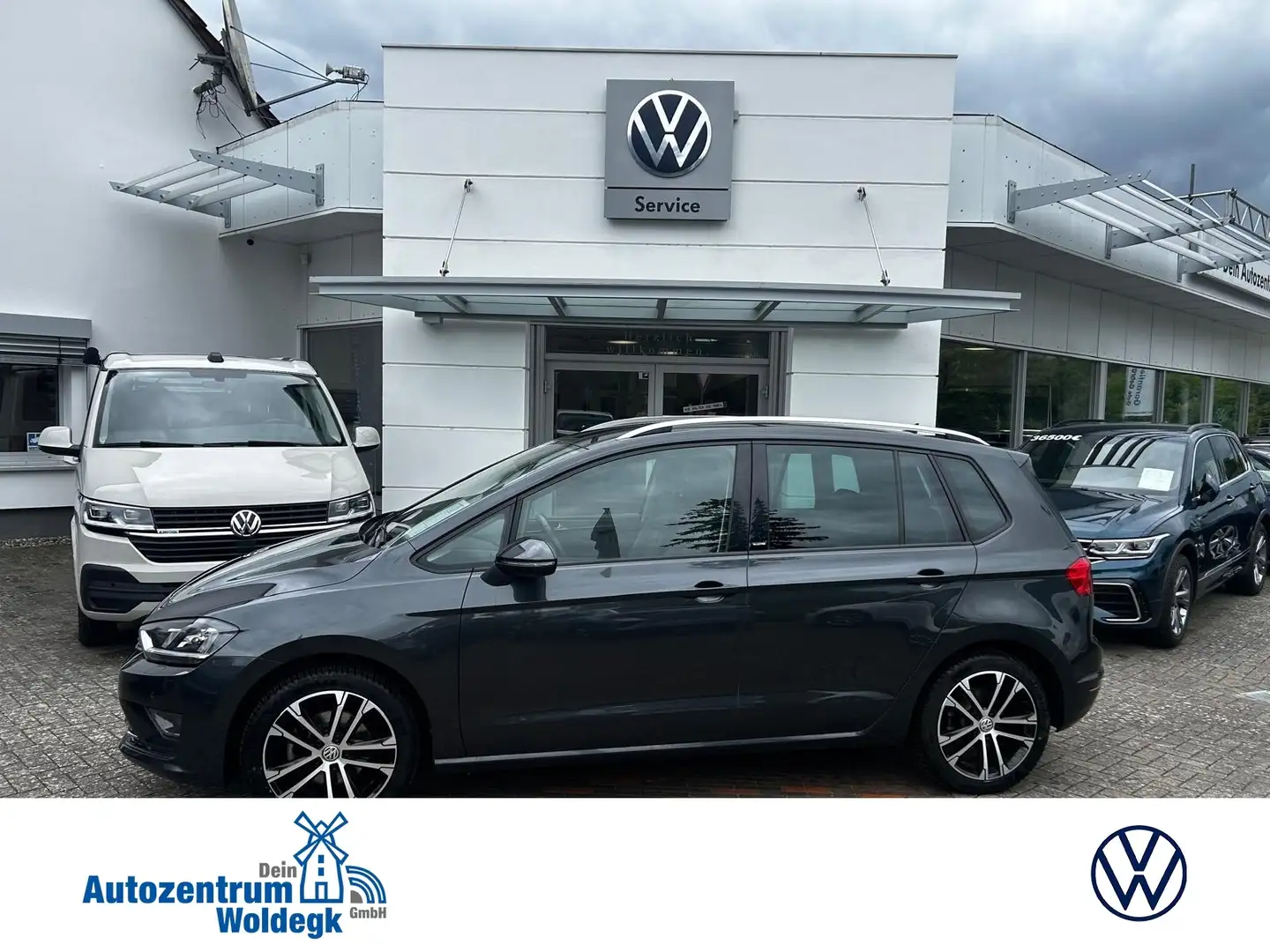 Volkswagen Golf Sportsvan 1.4 TSI Allstar 6-Gang Gris - 1