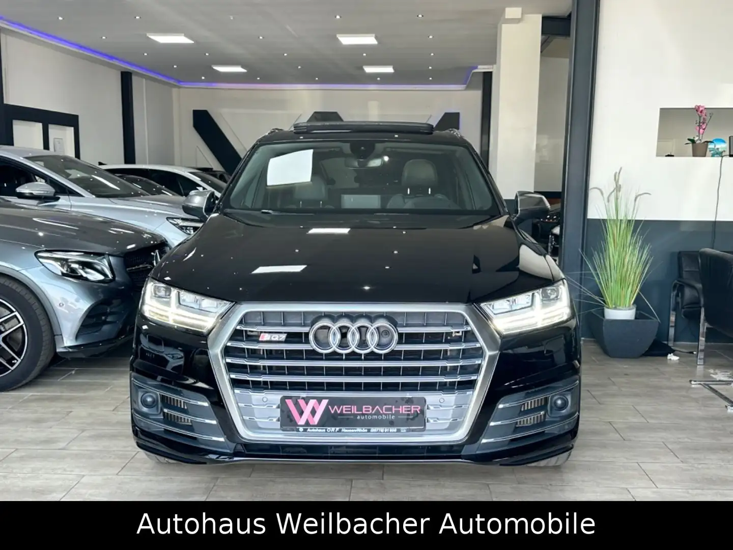 Audi SQ7 4.0 TDI quattro *7-Sitzer*Nachtsicht*Pano* Schwarz - 2