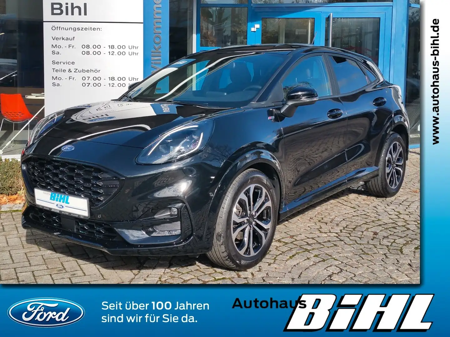 Ford Puma ST-Line Navi Kamera Winterp. 1.Ha Parkpilot Noir - 1