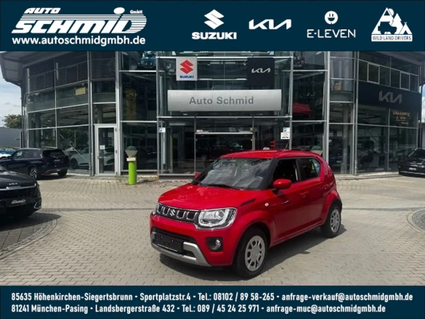 Suzuki Ignis IGNIS 1.2 DUALJET HYBRID CLUB KLIMA RADIO/DAB/CD Red - 1