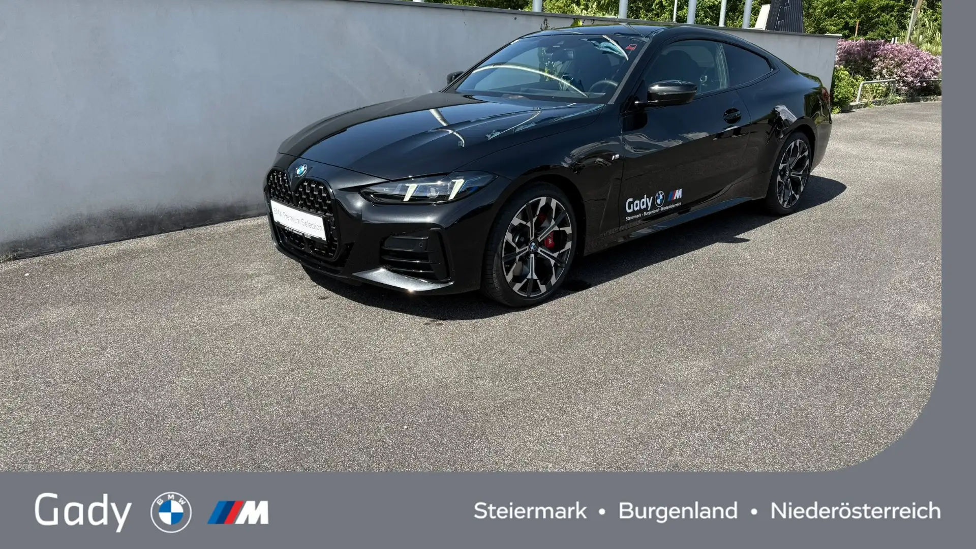 BMW 420 d xDrive Schwarz - 1