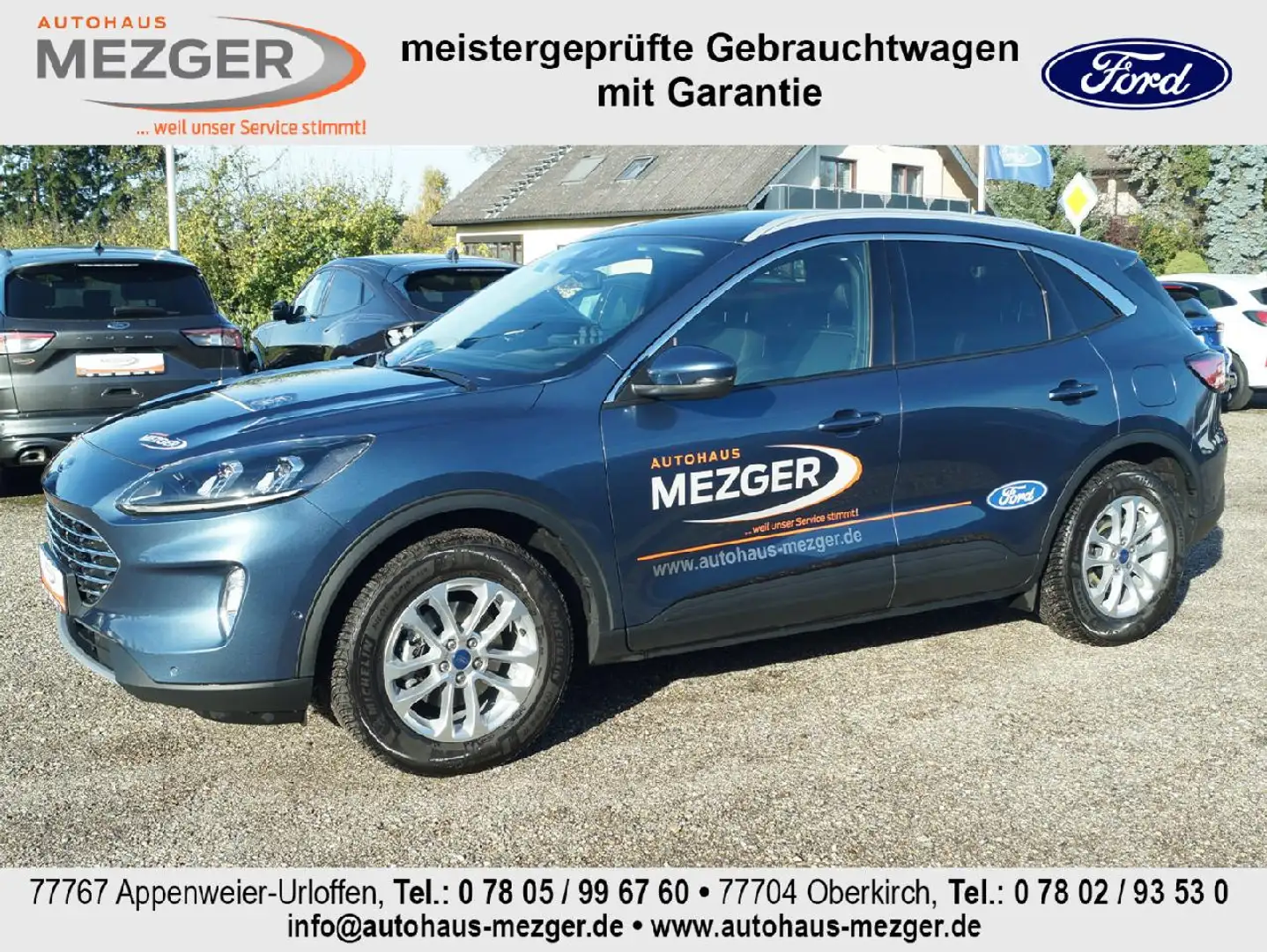 Ford Kuga Titanium X Blau - 2