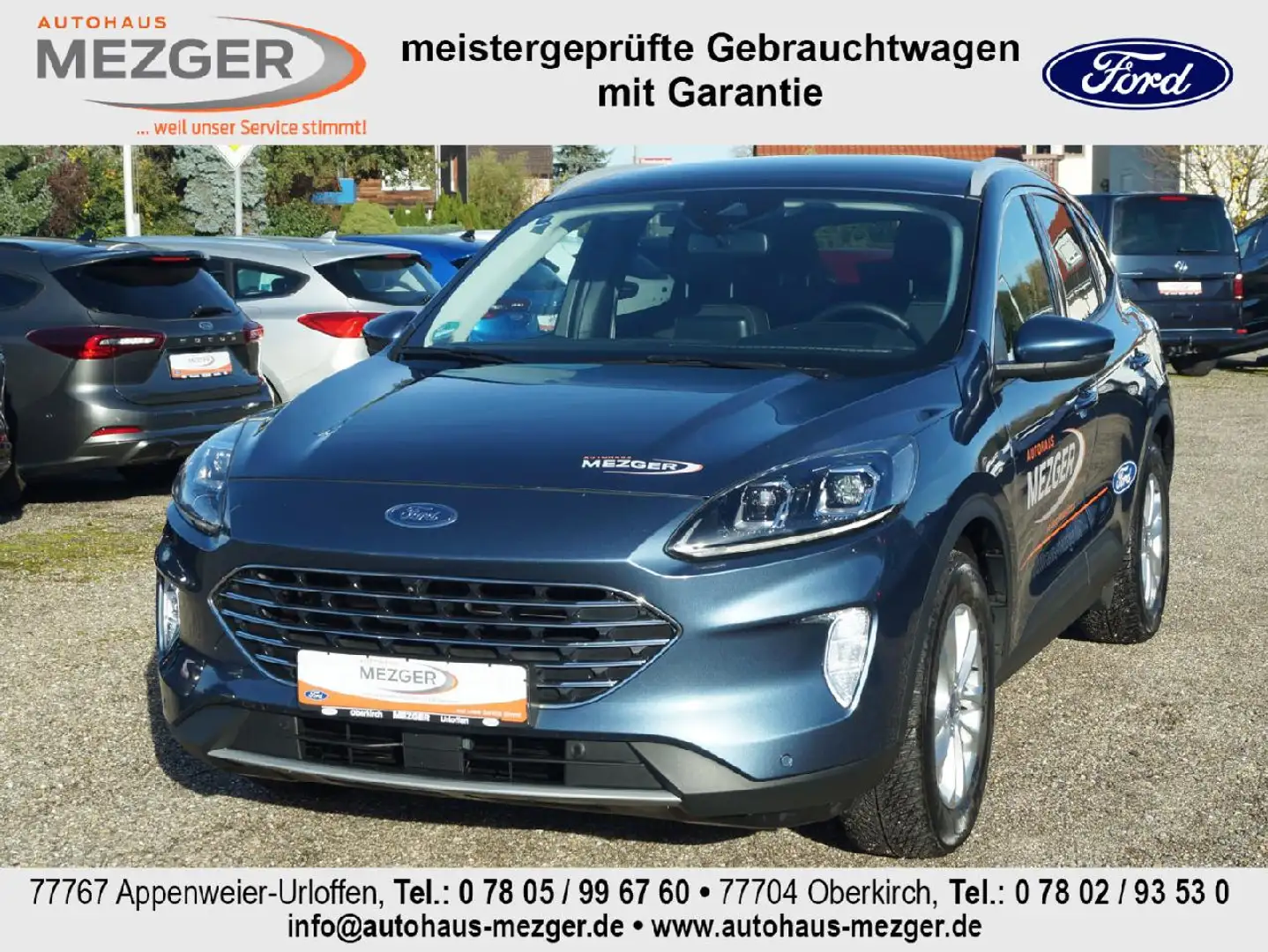 Ford Kuga Titanium X Blau - 1