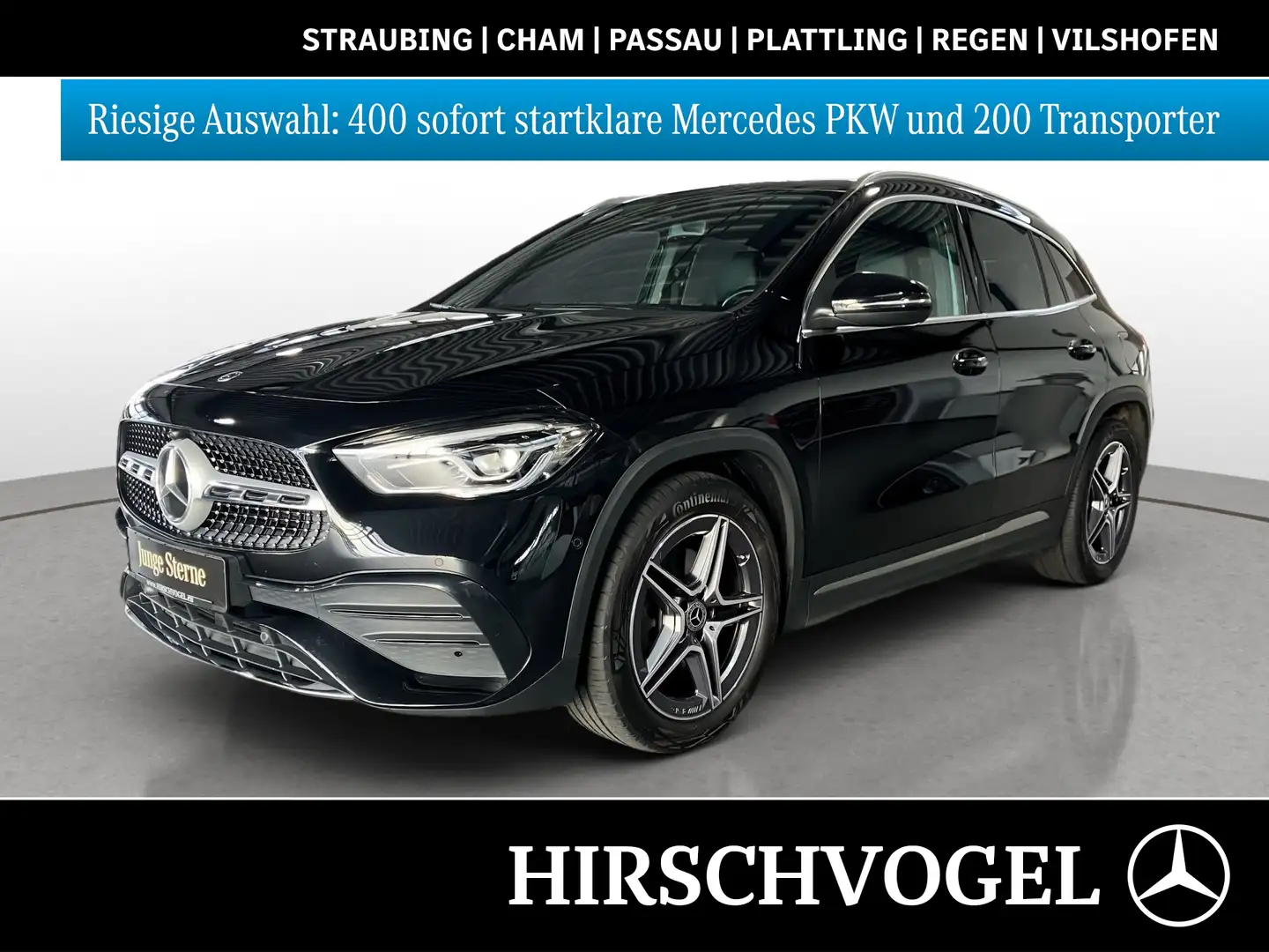 Mercedes-Benz GLA 250 4M AMG-Line+Pano+MBUX+Navi-Plus+LED+Kam Schwarz - 1